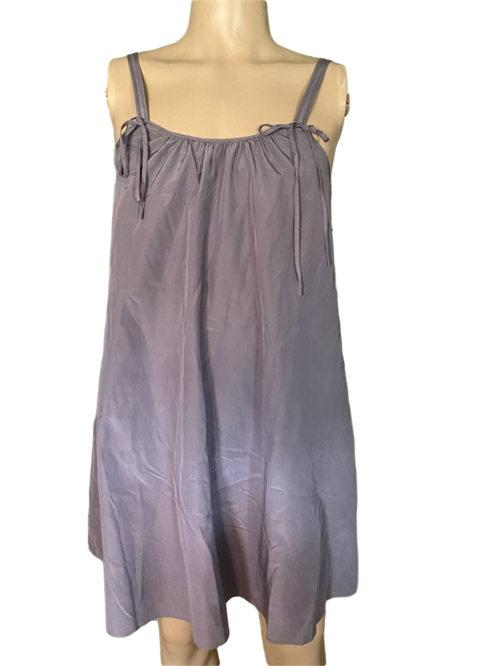 GAP Lavender Sleeveless Tie-Shoulder Sundress